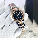Classy Watch for Men Stainless Steel Chain Waterproof Quartz Watch