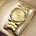 Luxury Men's Golden Premium Watch